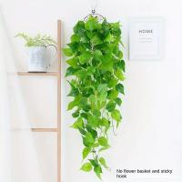ราคา TEMU 2 ชิ้น ไอวี่เถาวัลย์ประดิษฐ์สมจริง - ต้นไม้ปลอมแขวนพร้อมเถาวัลย์และกิ่งแขวน ต้นไม้ปลอมสำหรับในร่ม/กลางแจ้ง เหมาะสำหรับผนัง เพดาน สำนักงาน ตกแต่งงานแต่งงาน - ต้นไม้ปลอมดูแลง่าย (17592216673892)
