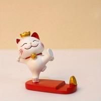 ราคา TEMU ที่วางโทรศัพท์มือถือและแท็บเล็ตลายแมวน่ารัก 1 ชิ้น สำหรับตกแต่งโต๊ะทำงาน เหมาะสำหรับโทรศัพท์มือถือและแท็บเล็ต (17592283863767)