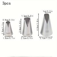 ราคา TEMU 3 ชิ้น สแตนเลสปลายหัวบีบรูปตัว V สำหรับคัพเค้กและคุกกี้ที่บีบออกมาอย่างสมบูรณ์แบบ - หัวบีบซานต้าแอนนาสำหรับการทำน้ำตาลไอซิ่งและพัฟ - อุปกรณ์อบขนมและอุปกรณ์ครัวที่จำเป็น (17592211232657)