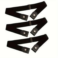 ราคา TEMU 3 ชิ้น เข็มขัดยืดไร้รอย สายยืดเอวสบาย ใส่ได้ทั้งชายหญิง สำหรับกางเกงยีนส์และกางเกงขายาว (17592319942191)