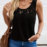 ราคา TEMU เสื้อกล้ามแขนกุดลูกไม้ระบายสไตล์ใหม่สำหรับผู้หญิงฤดูร้อนแบบตะวันตก (17592223627206)