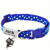 ราคา TEMU ปลอกคอสัตว์เลี้ยงส่วนตัวพร้อมชื่อแกะสลักและจี้แมวดำ - ลายเสือดาวและสีสันสดใส, แท็ก ID โพลีเอสเตอร์ทนทาน - ของขวัญสมบูรณ์แบบสำหรับลูกแมวและลูกหมา (17592335644525)