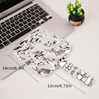 ราคา TEMU กระจกแต่งหน้าแบบถือได้เคลือบไฟฟ้า - ความละเอียดสูง, กระจกแต่งหน้าสี่เหลี่ยมพกพาพร้อมด้ามจับ (17592372487040)