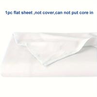 ราคา TEMU ผ้าปูที่นอนผืนบนหรูหรา นุ่มพิเศษ - คุณภาพโรงแรม - ผ้าปูที่นอนขนแกะสองด้าน - ดูแลรักษาง่าย - มีเพียงผืนเดียวเท่านั้น (17592380949438)