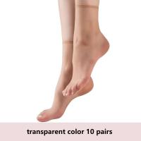 ราคา TEMU ถุงน่องโปร่งใสไร้รอยต่อ 10/20 คู่ ถุงเท้าบางเฉียบแบบไม่มองเห็นได้, ถุงน่องตาข่ายโปร่งแสง - น้ำหนักเบา, โปร่งสบาย, สไตล์เก๋ เหมาะสำหรับใส่เป็นประจำหรือถุงเท้าสตรี (17592391870318)