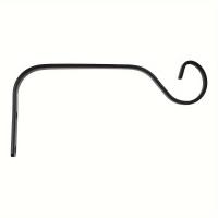 ราคา TEMU ขาแขวนผนังโลหะสมัยใหม่ - 1 ชิ้น ขาแขวนเหล็กชุบเหล็กสำหรับแขวนโคมไฟ, กรงนก, กระถางต้นไม้ - อุปกรณ์สวนติดตั้งง่ายสำหรับตกแต่งสวน (17592394041473)