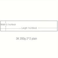 ราคา TEMU แผ่นใยคาร์บอน 3K 200gsm ลวดลาย 2x2, ขนาด 10 ซม. x 100 ซม., วัสดุอุตสาหกรรม, วัสดุใยคาร์บอนดิบ, ผ้าใยคาร์บอน, ผิวชุบอนอไดซ์ (17592413472472)