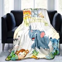 ราคา TEMU 1 ผืน ผ้าห่มชื่อของคุณเอง ผ้าห่มลายสัตว์ช้างน่ารักพร้อมข้อความ ผ้าห่มสำหรับใช้ในร่มและกลางแจ้ง เดินทาง ท่องเที่ยว พักผ่อน นอนกลางวัน สี่ฤดู ของขวัญวันครบรอบ (17592413594343)