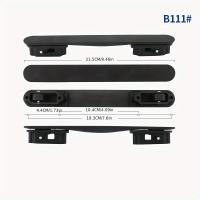 ราคา TEMU หูหิ้วกระเป๋าเดินทางกันน้ำสีดำพรีเมียม - อุปกรณ์เสริมทนทานและหลากหลายสำหรับกระเป๋าเดินทาง (17592418785444)