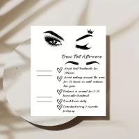 ราคา TEMU คู่มือดูแลหลังการสักคิ้วแบบมัทท์ 38 แผ่น, เคล็ดลับดูแลคิ้วในร้านเสริมความงาม, การแจ้งเตือนลูกค้าจากช่างสวย, คำแนะนำหลังการแต่งหน้า - อุปกรณ์สำหรับนวดผิวมืออาชีพ (17592420004422)