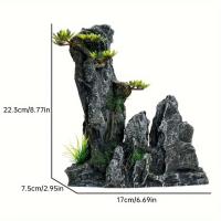 ราคา TEMU 1 ชิ้น ทิวทัศน์ภูเขาในตู้ปลา, ต้นไม้หนวดหิน ถ้ำ ตู้ปลา อุปกรณ์ตกแต่งภูมิทัศน์ตู้ปลา พร้อมต้นไม้ขนาดเล็ก L25 ทิวเขาเล็ก (17592420914467)