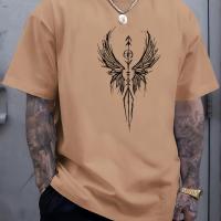 ราคา TEMU ปีกพิมพ์พอร์ตและผลิตภัณฑ์กลางแจ้ง, เสื้อผ้ากีฬากลางแจ้ง, เสื้อผ้ากีฬากลางแจ้งสำหรับผู้ชาย, เสื้อเชิ้ตและเสื้อเชิ้ตลำลองสำหรับผู้ชาย, เสื้อยืด (17592442033343)