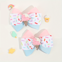 ราคา TEMU 2ชิ้น ริบบอนหวานปัดผม คลิป, อุปกรณ์ริบบอนผมสำหรับเด็กเล็ก (17592216398550)