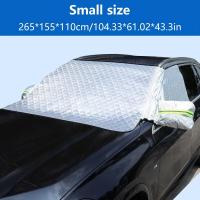 ราคา TEMU ป้องกันรถของคุณจากสภาพอากาศทุกประเภทด้วยผ้าคลุมกระจกหน้ารถกันแดดและหิมะนี้ กันน้ำ ทนต่อรังสี UV และหิมะ + ดูดแม่เหล็กในตัว! (17592259375798)