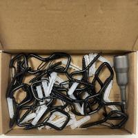 ราคา TEMU 41ชิ้น ตะขอแขวนสี่เหลี่ยมแบบสแนป - ตะขอบอนไซป้องกันการตกพร้อมหัวเข็มขัดความปลอดภัยสำหรับไฟประดับเชือกคริสต์มาส (17592423908958)