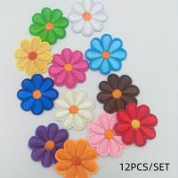 ราคา TEMU 12 ชิ้น แพทช์ปักลายดอกไม้สีสันสดใส 4.2 ซม. - ผ้าคุณภาพสูง ลวดลายดอกไม้ประณีต สำหรับเสื้อผ้า กระเป๋า หมวก และตกแต่งบ้าน แข็งแรง ทนทาน สไตล์ DIY (17592357786942)