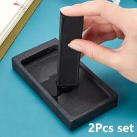 ราคา TEMU ชุดหินหมึกเขียนจีน 2 ชิ้น พร้อมหมึก หินหมึกจีนแบบดั้งเดิม สำหรับวาดหมึกแผ่นหมึกถังหมึก คู่สุภาพสตรีใหม่ แผ่นหมึกเขียนจีนแบบดั้งเดิม ฝึกเขียนจีนแบบดั้งเดิม (17592546744737)