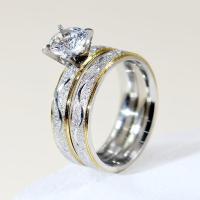 ราคา TEMU แหวนคู่ทรายมุกทองสไตล์เก๋สำหรับผู้ชายและผู้หญิง (17592642593456)