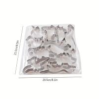 ราคา TEMU ชุดตัดคุกกี้ไดโนเสาร์ 10 ชิ้น - เครื่องมือทำขนมโลหะสำหรับคุกกี้, ผลไม้ & ผัก - อุปกรณ์ครัวที่สมบูรณ์แบบสำหรับใช้ในบ้านและร้านอาหาร, เครื่องมือทำคุกกี้ (17592704118443)