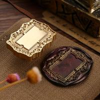 ราคา TEMU ชุดกรอบรูปวินเทจหัวทองแดงลายปั๊มนูนรูปทรงใหม่ สไตล์ยุโรป พร้อมตรายางนูนและลูกปัดแว็กซ์สำหรับปิดซองจดหมาย (17592256172172)