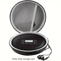 ราคา TEMU กล่องใส่เคสเครื่องเล่นซีดีพกพาที่เข้ากันได้กับ GPX/for Soulcker/for ARAFUNA/for CD204 903TF 711T 611/ สำหรับ MONODEAL Personal Disc Player, ถุงใส่ของเดินทางสำหรับหูฟังและสาย (กล่องเท่านั้น) (1759