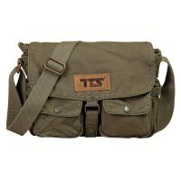 ราคา TEMU กระเป๋าสะพายข้างผ้าแคนวาสสไตล์เรโทร เหมาะสำหรับเดินทางลำลอง ดีไซน์กว้างขวาง มีหลายช่องใส่ของได้ เหมาะสำหรับทั้งผู้ชายและผู้หญิง (17592336300704)