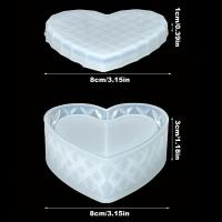 ราคา TEMU แม่พิมพ์ซิลิโคนรูปหัวใจ สำหรับทำกล่องเครื่องประดับ - เหมาะสำหรับเรซิ่น, ดิน, คอนกรีต และพลาสเตอร์ - ของขวัญวันวาเลนไทน์ (17592388148879)