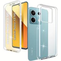 ราคา TEMU เคสโทรศัพท์ - เคสใสกันกระแทกสองด้าน ออกแบบสำหรับ Xiaomi Redmi 13C 4G, Redmi Note 13 Pro+, Redmi Note 13 4G/5G และ Redmi Note 14 Pro+. มาพร้อมการปกป้องทั้ง 360 องศา ด้วยหน้าด้านนิ่มและ PC แข็ง (17