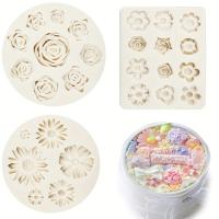 ราคา TEMU ชุดแม่พิมพ์ซิลิโคนลายดอกไม้ 3 ชิ้น | แม่พิมพ์ซิลิโคนลายดอกไม้สำหรับทำเค้ก, ช็อกโกแลต, คัพเค้ก, ลูกอม, ตกแต่งงานทำขนม, งานปั้นดินโพลีเมอร์, สบู่, งานประดิษฐ์ทำเครื่องประดับ (17592434937916)