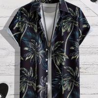 ราคา TEMU เสื้อเชิ้ตแขนสั้นลำลองผู้ชาย, เสื้อฮาวายผู้ชายสำหรับวันหยุดพักผ่อนชายหาดในช่วงฤดูร้อน (17592203374422)