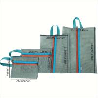 ราคา TEMU 4 ชิ้น กระเป๋าจัดเก็บของอเนกประสงค์สำหรับการเดินทาง, กระเป๋าตาข่าย (17592202061460)