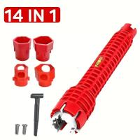 ราคา TEMU เครื่องมือซ่อมแซงหลายใน 1 14 ฟังก์ชัน - ลงทุนที่ดีสำหรับงานประปาในห้องครัวและห้องน้ำ! (17592208050362)