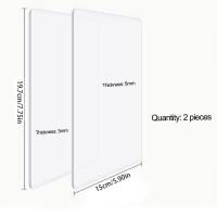 ราคา TEMU 2 แผ่น พลาสติกใส หนา 3 มม./5 มม. ใช้สำหรับเครื่องตัดตาย/เครื่องตัดกระดาษ/เครื่องตัดตาย อีด อัล-อัฎฮา มูบารัค (17592239410667)