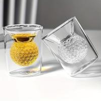 ราคา TEMU เซ็ตถ้วยแก้วใส่ลูกกอล์ฟ 2 ใบ ขนาด 50 มล. (17592324000893)