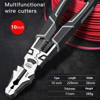 ราคา TEMU คีมลวดเกรดอุตสาหกรรม AIRAJ - ทนทาน, ประหยัดแรงงาน, คีมมือที่มีคางยืดหยุ่นสำหรับการจีบและตัดอย่างแม่นยำ, ด้ามจับเออร์โกนอมิกสำหรับการจับที่สบาย, เครื่องมือตัดปลอกสายไฟ (17592331727370)