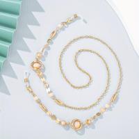 ราคา TEMU โซ่แว่นตาหินสีดำสำหรับผู้หญิงที่มีระดับ - สายคล้องแว่นตาแอคริลิคกันลื่นแฟชั่น, ป้องกันหลุด, เรียบง่าย (17597145215298)