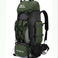 ราคา TEMU กระเป๋าเป้สะพายหลังสายด้ายถักความจุขนาดใหญ่ 90 ลิตร เหมาะสำหรับทั้งผู้ชายและผู้หญิง สำหรับเดินป่าและท่องเที่ยวกลางแจ้ง (17592374421975)