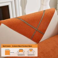 ราคา TEMU 1 ชิ้น ผ้าคลุมโซฟา สไตล์โบฮีเมียน เนื้อเชนิล ใช้ได้กับโซฟา 4 ที่นั่ง, 2 ที่นั่ง, เก้าอี้นวม และโซฟาโมดูลาร์ - ผ้าคลุมเฟอร์นิเจอร์โพลีเอสเตอร์นุ่ม พร้อมที่นั่งแยกส่วน โทนสีกลาง (ซักเครื่องได้) (17