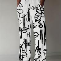 ราคา TEMU กางเกงขายาวผู้ชายหน้าร้อน, กางเกงขาสั้นชายหาดมีเชือกผูก, ขอบเอวยางยืด, กระเป๋าด้านหน้า, ลายดอทเดินสีขาวดำแบบนามธรรม, สวมใส่สบาย, นุ่ม, ลำลอง และมีสไตล์สำหรับใส่ในชีวิตประจำวัน (17592425811278)