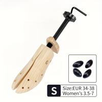 ราคา TEMU 1 ชิ้น ตัวขยายรองเท้าปรับได้ & โครงปรับรูปทรง - ไม้สน & โครงโลหะ เหมาะสำหรับรองเท้าส้นสูง, รองเท้าบูท, รองเท้าผ้าใบ - ตัวขยายขนาดรองเท้าสำหรับผู้ชาย/ผู้หญิง (EU 34-46/ 5-8) (17592210988963)