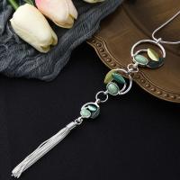 ราคา TEMU สร้อยคอสำหรับผู้หญิงแฟชั่นฤดูหนาวยาวเรขาคณิตสไตล์เสื้อกันหนาว 2024 สร้อยคอเรซินใบไม้พริ้วใหม่ของขวัญปีใหม่ (17592324961649)