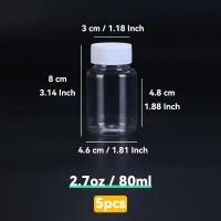 ราคา TEMU ขวดพลาสติกใสใส่น้ำมันหอมระเหย 5 ขวด พร้อมฝาปิด เหมาะสำหรับพกพาเดินทางและใส่ของเหลวต่างๆ (17592364082141)
