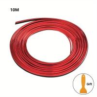 ราคา TEMU แถบยืดหยุ่นตกแต่งรถยนต์สากล 10 เมตร/ขอบภายในรถยนต์ ฝาครอบตกแต่งแผงควบคุมประตูรถยนต์-สไตล์ (17592270237860)