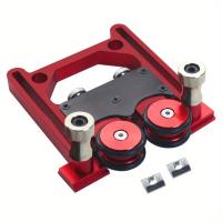 ราคา TEMU ติดตั้งชุดคำแนะนำสต็อกที่ชัดเจนพร้อมล้อหมุนในทิศทางเดียว, กระดานป้องกันขนไก่ที่สามารถปรับได้, อุปกรณ์ช่วยการผลักอย่างปลอดภัย (17592280285403)