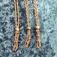 ราคา TEMU 3 ชิ้น/เซ็ต สร้อยคอเชือกเทียนพร้อมจี้หินเปล่า สร้อยคอเชือก สร้อยคอเชือกสำหรับสร้อยคอคริสตัล สร้อยคอเชือกสำหรับจี้ ทำเครื่องประดับแฮนด์เมด (17592284576186)