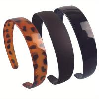 ราคา TEMU 3 ชิ้น ที่คาดผมพลาสติกหนาสำหรับผู้หญิง - อุปกรณ์เสริมผมสีพื้นหลากสี เหมาะสำหรับใช้ประจำวัน, หางม้า, มวยผม & ถักเปีย - ที่คาดผมหนาสบายสำหรับงานปาร์ตี้ (3 ชิ้น) (17592285687833)