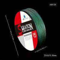 ราคา TEMU มีเส้นตกปลา PE 4 สายยาว 100/300/500 เมตร, ความแข็งแรงสูง 25LB/30LB/41LB/45LB/60LB เหมาะสำหรับปลาที่มีน้ำหนักต่างกัน, เส้นตกปลาแบบเชือก, เส้นตกปลาในน้ำเค็มและน้ำจืด (17592230274988)