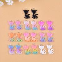 ราคา TEMU ชุดอุปกรณ์เครื่องประดับ DIY แมวอะคริลิคสีไล่ระดับ 20 ชิ้น สำหรับทำต่างหูและสร้อยคอ (17592247206479)