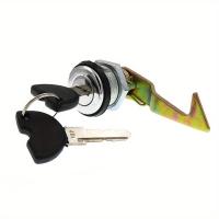 ราคา TEMU ล็อคท้ายรถจักรยานยนต์สำหรับรถสกู๊ตเตอร์ไฟฟ้า ล็อคกล่องท้ายสำหรับการเปลี่ยนพร้อมกุญแจ 2 อัน ชุดล็อคกล่องท้ายสำหรับกระเป๋าเบาะหลัง (17592292509703)