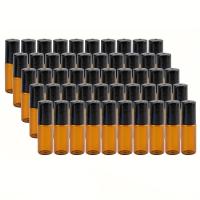 ราคา TEMU ชุดขวดออยล์ 50 ขวด ใช้ซ้ำได้ สำหรับน้ำมันหอมระเหย น้ำหอม และอื่นๆ, ความจุ 5 มล. พร้อมลูกกลิ้งแก้ว (17592303449947)